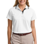 Ladies Rapid Dry Polo with Contrast Trim