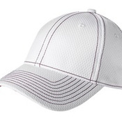 Performance Mesh Contrast Stitch Cap